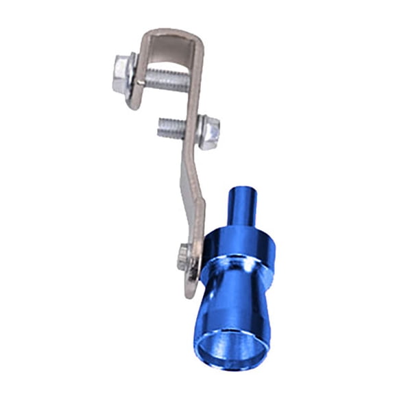 PWPSG Exhaust Pipe Turbo Sound Whistle - Aluminum Made, Universal Fit for All Auto Models - Add Turbo Sound to Your Vehicle Blue
