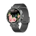 thumbnail image 1 of PWPSG Female Smartwatch 1.27-inch Screen Bluetooth Call Physiological Period Reminder,Smart Watch Bluetooth Call Offline Payment Smart Watch Black, 1 of 5