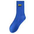 thumbnail image 1 of PWPSG Men's Cotton Socks Daily Casual Ankle Socks Moisture Wicking Sports Socks for Hiking Running Mountain Gym Workout Blue Free Size, 1 of 2