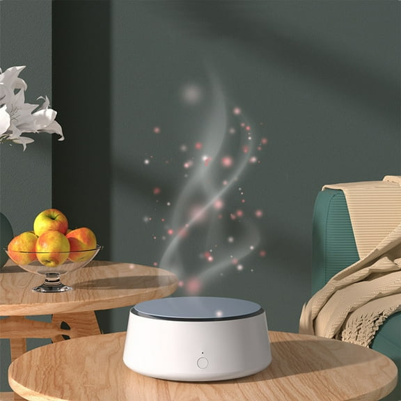 PWPSG Portable Aromatherapy Diffuser with Wireless Design for Car and Home, Ultra-Low Noise, Mist-Free, Long Battery Life for Essential Oils. White