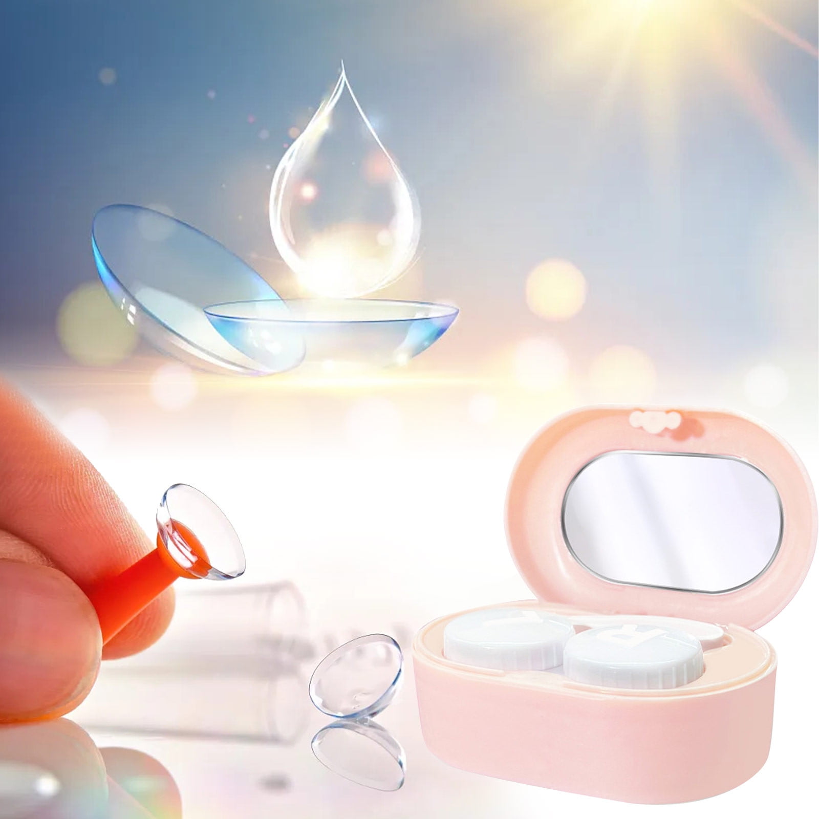 PWPSG Smart Electric Glasses Cleaning Box Portable Automatic Contact