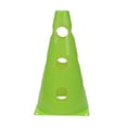 thumbnail image 1 of PWPSG Versatile Sports Training Cones - Durable PE Material for All Weather Use - Improve Agility & Coordination - Portable & Stackable for Easy Storage Green, 1 of 4
