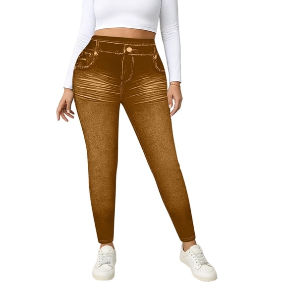 PWPSG Women's High Waist Stretchy Skinny Denim Jeans, Slim Fit for Casual Daily Wear