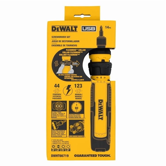 DeWalt USB Screwdriver Set 1 Set