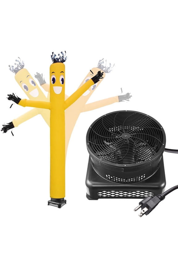 20Ft Tall Wacky Waving Man with Blower, Air Inflatable Tube Puppet Dancing Man for Outdoor Advertising & Events