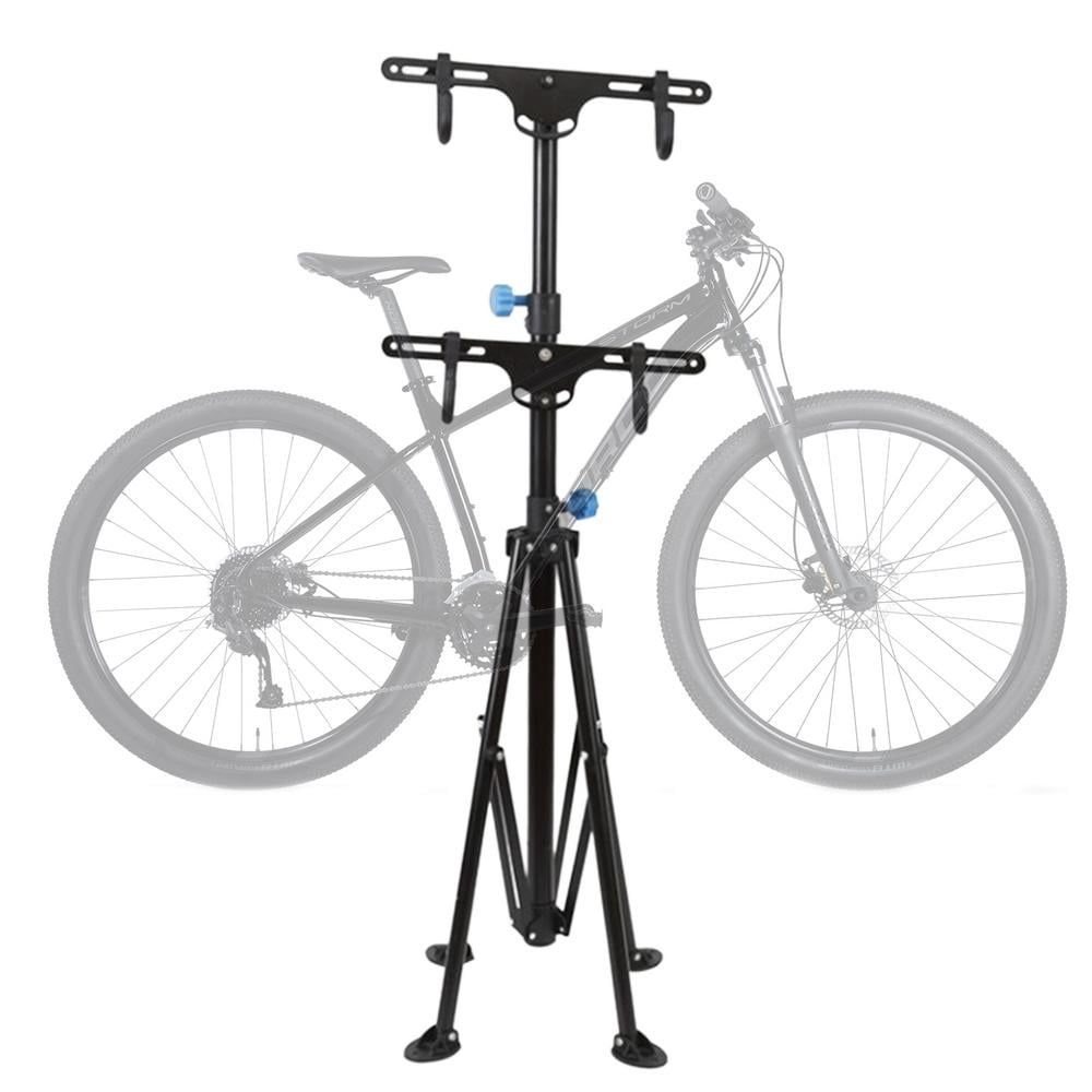 QWORK Easy Utility Bicycle Rack, 2 Pack Floor Stand, Freestanding Repair Rack, Foldable Indoor Outdoor Garage Stand For Bike Storage For Sale | Las Vegas, NV | Nellis Auction