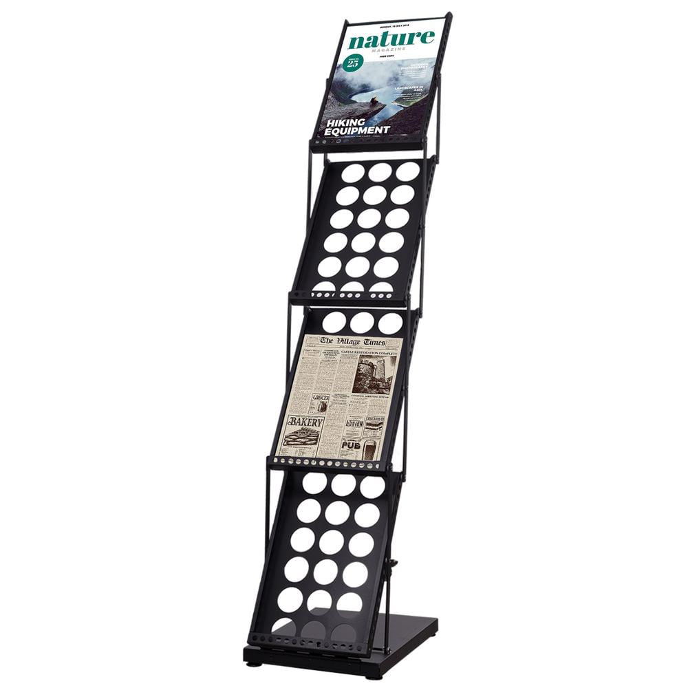 PWTOOL Foldable Brochure Holder Catalog Stand Holder Flyer Display