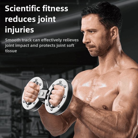 Masteelf Black Forearm Developer Exerciser with Adjustable Grip for ...