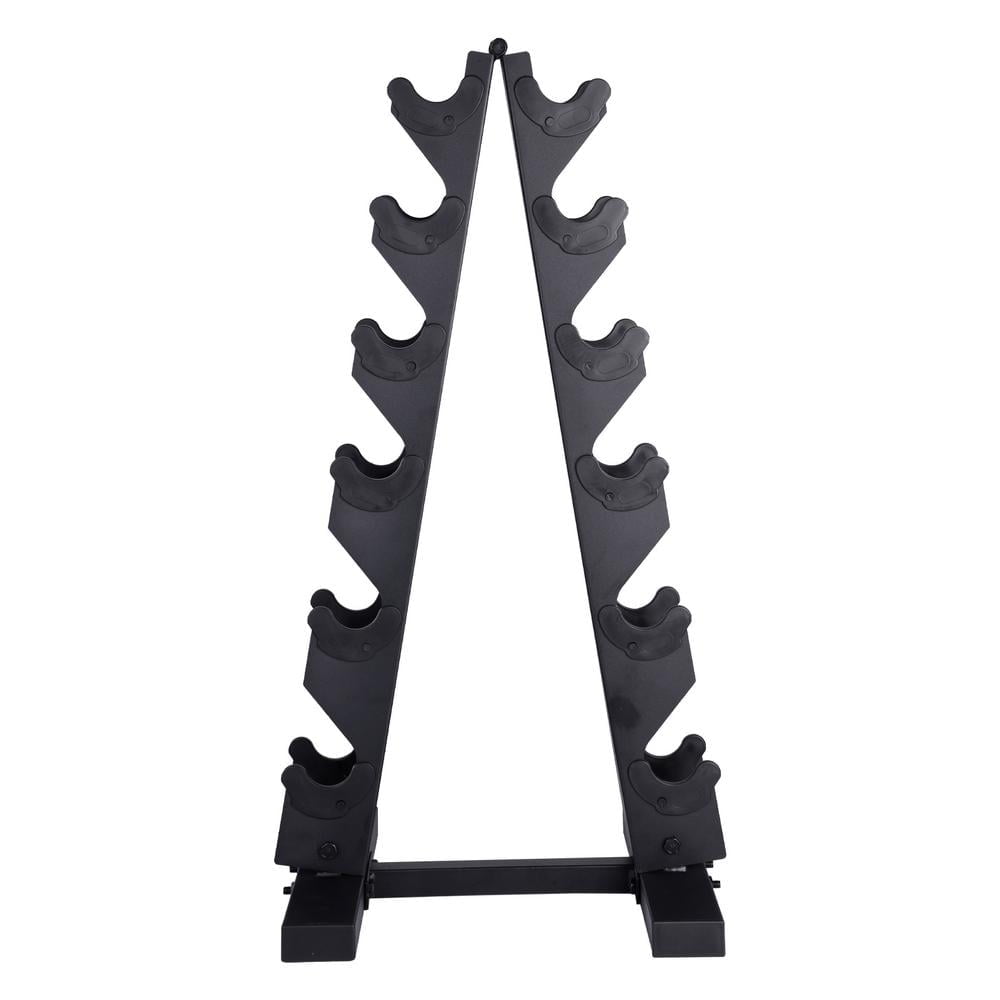 PWTOOL Weight Rack For Home Gym Home Gym Space Saver Dumbbell Racks Dumbbell Racks Home Gym Space Saver A-Frame Dumbbell Rack Store 6 Pairs Of Dumbbells amiable
