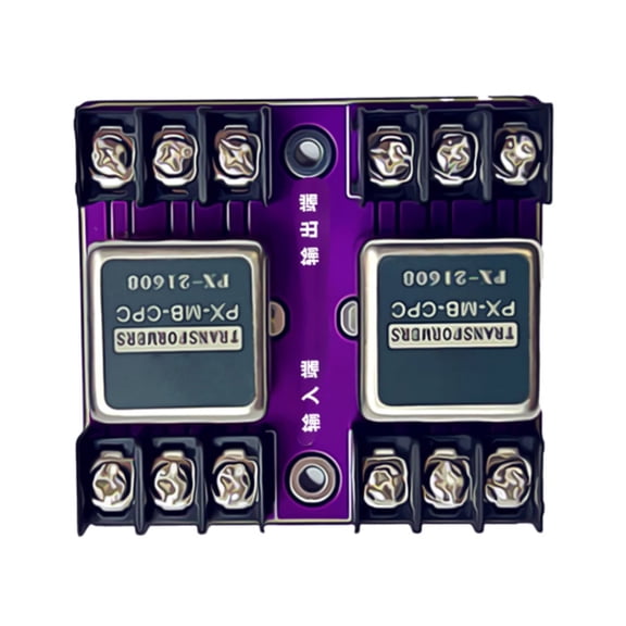 PX-21608 Permalloy Sound Isolation Voltage Changer 600:600 20Hz-20KHz Sound Isolator