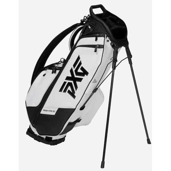 PXG Golf Deluxe Carry Stand Bag White/Black