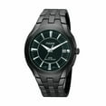 thumbnail image 1 of Mens Dress Sport Watch - Black Dial with Black IP Case and Bracelet, 1 of 1