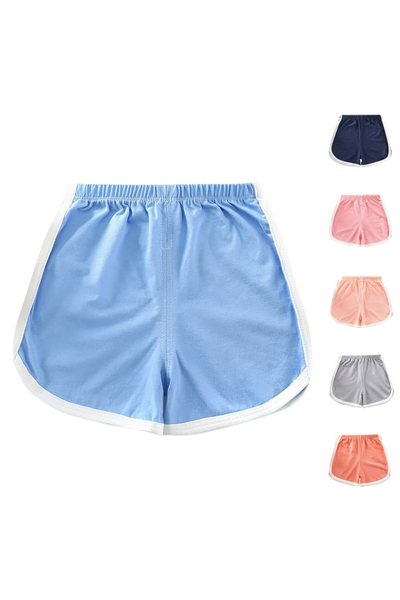 Girls Boys Swim Shorts Trunks Quick Dry Swimming Beach Board Shorts Kids Lightweight Casual Active Swimsuit Swimwear Trunks Shorts 1-7Years Orange,3 Years