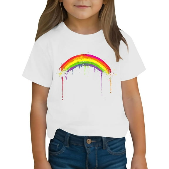 PXLKNZH Unisex Teens Oversized Graphic Tshirts Summer Casual Short Sleeve Crew Neck Baggy Tops,White,S