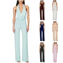 Elegant Black Jumpsuit with Cowl Neck Elegant Black Jumpsuit with Cowl Neck