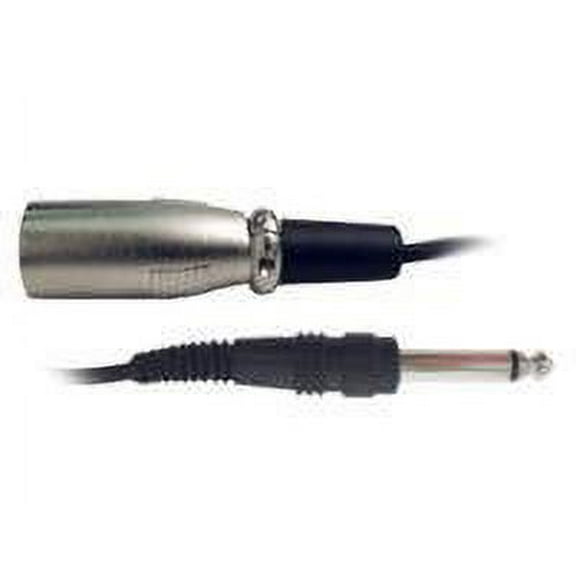 XLR(M) TO PHONE, 10FT