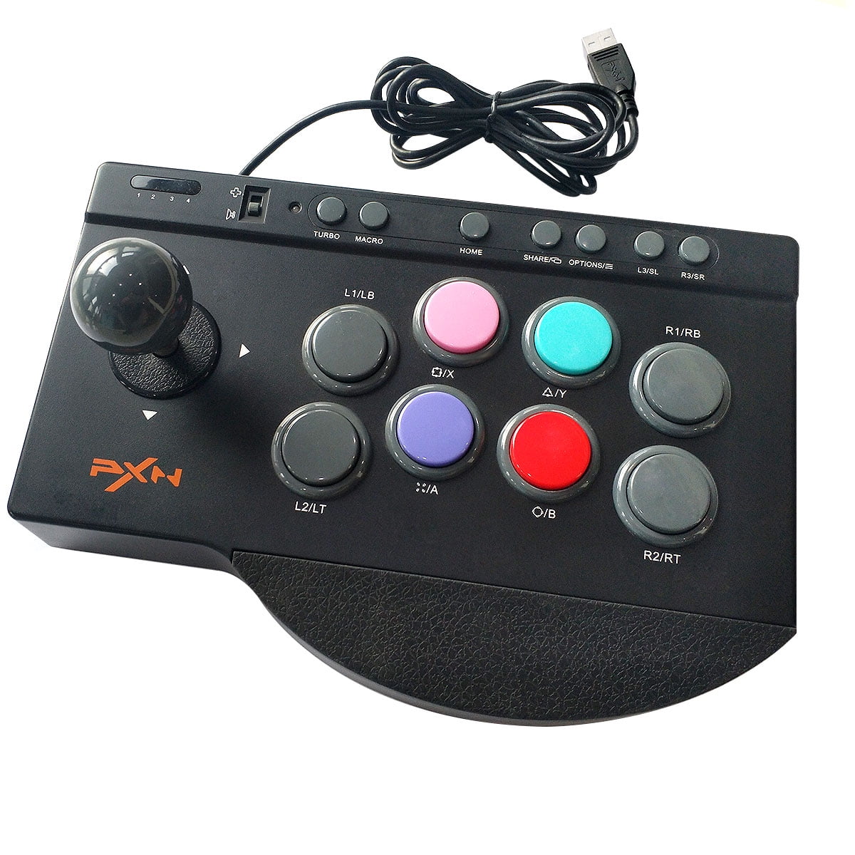 PXN 0082 Arcade Fight Stick Joystick for PC, PS3, PS4, Xbox one, Xbox  Series X|S, Nintendo Switch