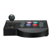PXN-0082 Arcade Fight Stick, Wired Street Fighter Gaming Joystick with Turbo & Macro Buttons, Ergonomic Fighting Stick Controller Compatible with PC, PS3, PS4, Xbox One, Android, Nintendo Switch
