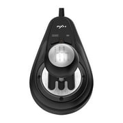 PXN-A7 Racing Wheel with Handbrake & Shifter, 900  Force Feedback Steering Wheel, Adjustable Pedals for PC, PS4 - Compatible with Forza Horizon, Dirt Rally, Euro Truck Simulator