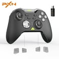 thumbnail image 1 of PXN P5 Wireless Hall Effect Gaming Controller - 2.4G/BT/Switch Compatible with PC/Android/iOS, Hall Triggers, Dual Vibrators, 4 Macros, APP Customization & Wake-Up Function, 1 of 13