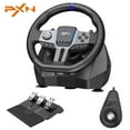thumbnail image 1 of PXN V9 GEN2 Gaming Steering Wheel - PC Racing Wheel 270/900° Car Simulation with Pedal and Shifter, Paddle Shifters Driving Wheel for PC, PS4, Xbox One, Xbox Series X|S, Switch, 1 of 9