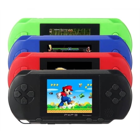 PXP3 Handheld Video Game Console PXP 3 Slim Station Dark Blue 100+ Games