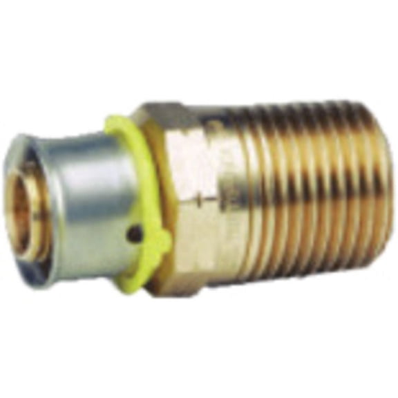 PXPPMA112 90581 1-1/2 PEX PRESS x 1-1/2 MIP ADAPT LEAD FREE
