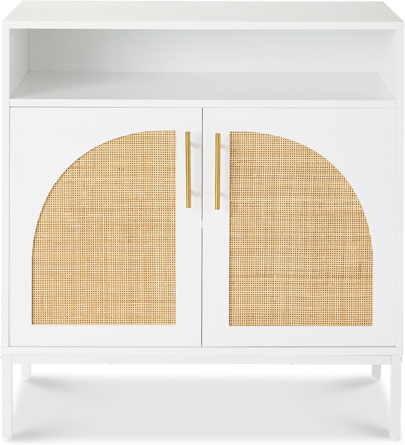 PXXOO Rattan Sideboard Buffet Cabinet, Entryway Table, Accent Storage ...