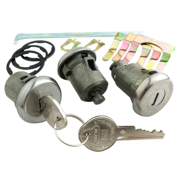 PY Autolock Door and Trunk Lock Set 1966-1967 GTO/Lemans and 1967 Chevelle