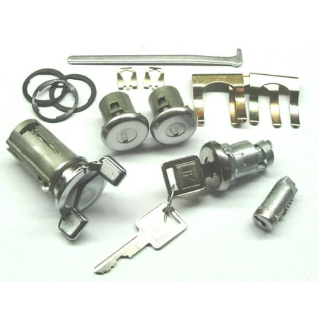 PY Autolock Keyed Alike Ignition Door Glovebox Trunk Lock Set 1969 GTO & Lemans