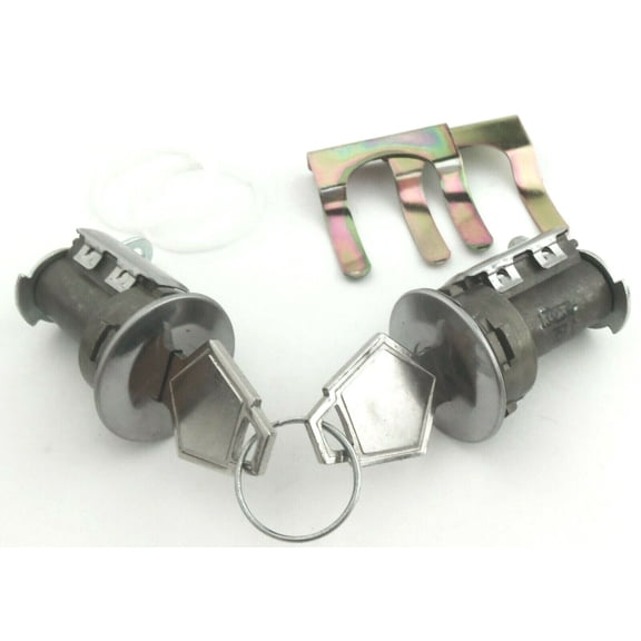 PY Door Lock Set w/o Optics 1968-1989 Charger Dart Road Runner Satellite Valiant