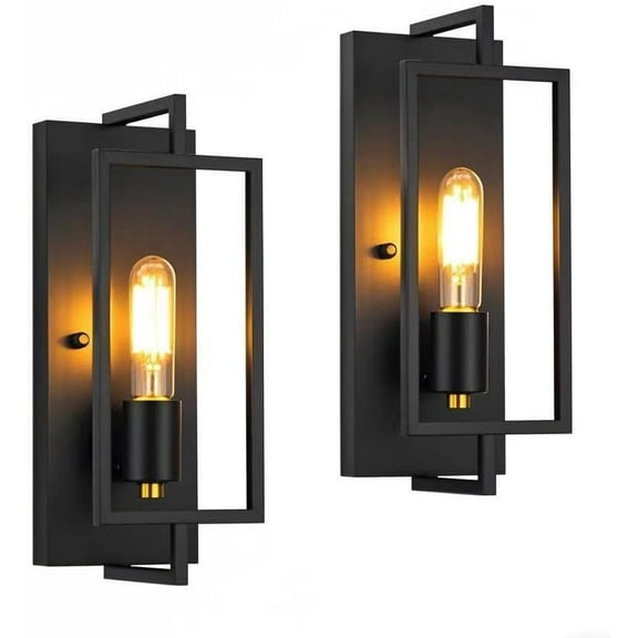 PYAN-1-Light Wall Sconce,Metal Wall Sconce Light Fixtures,Ceramic E26 Base,Modern Indoor Lighting HardwiredBulb Included