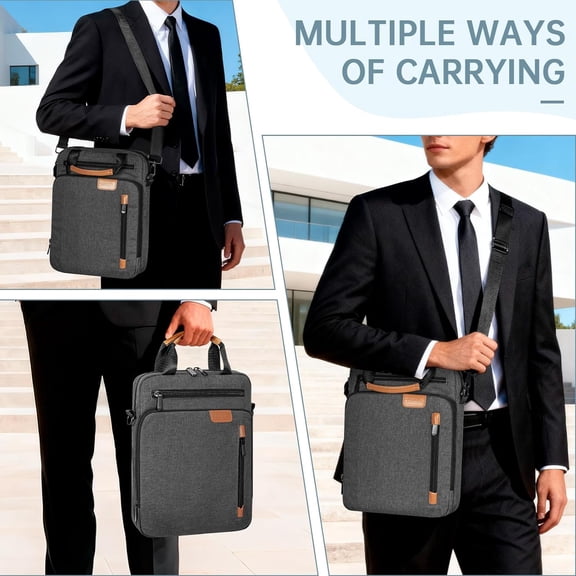 PYAN-11inch iPad Carrying Bag,Tablet Bag,Padded Protective Travel Carrying Case for iPad A16 M5 11inch, iPad Pro M4 11", iPad Air M2 5/4th 10.9", Air 3th 10.5", iPad 10th 10.9", 9/8/7th 10.2 (2025-20