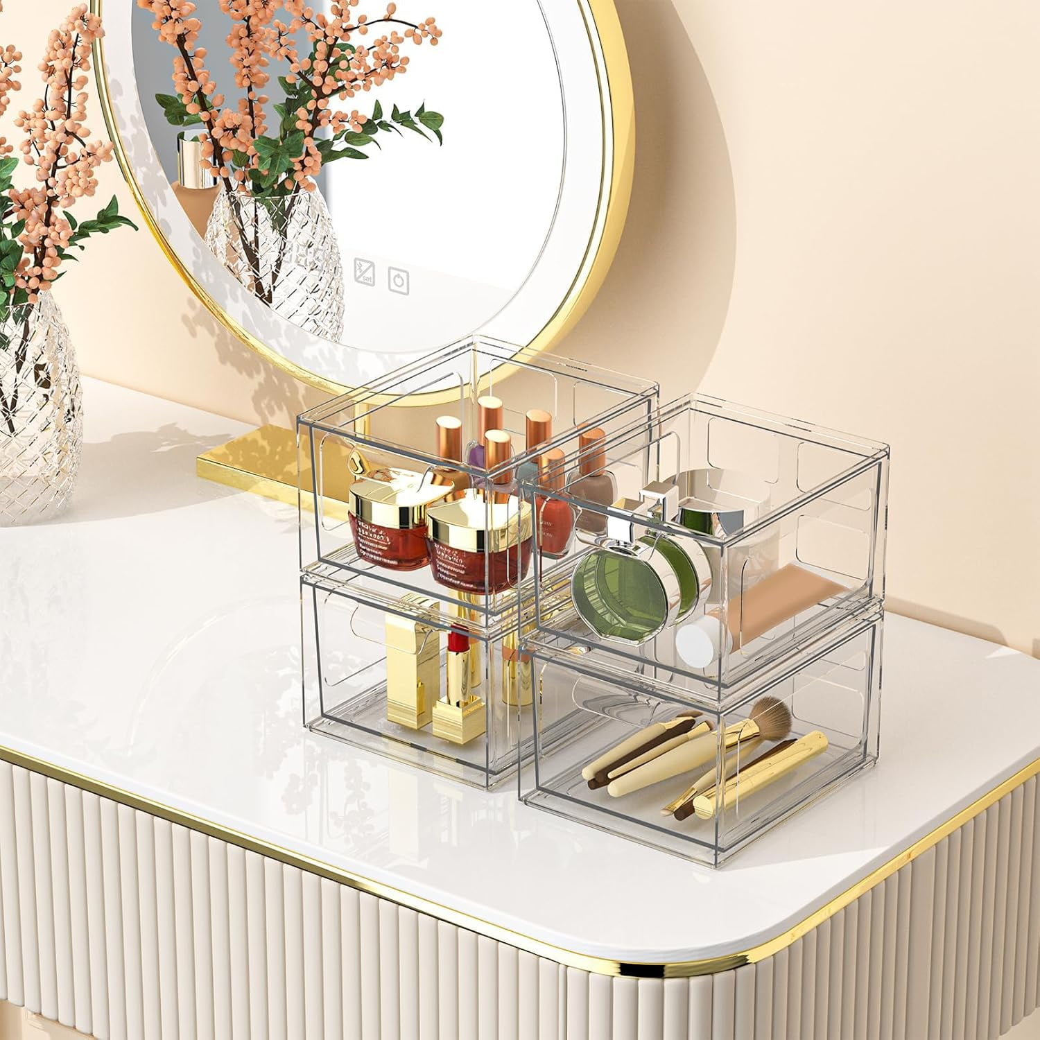 Image showcasing Pull-Out Sliding Cabinet Organizer - Walmart.com