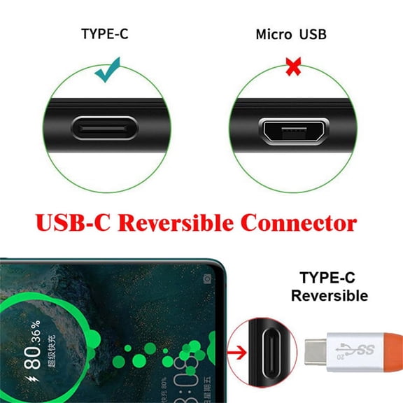 PYAN-20Gbps 100W USB3.2 Male to Male Cable Ultra Soft High Flex 8K 5K 4K USB4.0 Hyper Super Flexible Cord 50cm