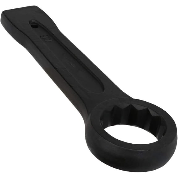 PYAN-24MM Slogging Ring Spanner Striking Straight Handle Box End Wrench Metric Single