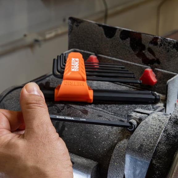 PYAN-BLS22 22-Piece Long Ball-End Hex Key Wrench Set, SAE and Metric, Heat-Treated, L-Style, 1/16-Inch to 3/8-Inch and 1.5mm to 10mm