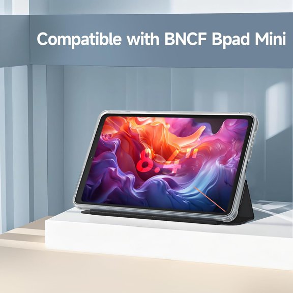 PYAN-Bpad Mini 8.4 Inch Tablet Case, Durable, Lightweight, Eco-Friendly, Auto Sleep/Wake, Multi-Angle Stand, Waterproof & Anti-Fingerprint Protective Cover