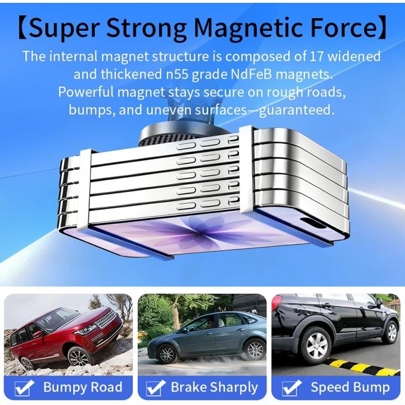 PYAN-Car Magnetic Phone Holder for Honda CR-V CRV 2012 2013 2014 2015 2016 Auto Interior Accessories Best Cellphone Mount Navigation Charging Mobile Cradle Cell Phones Screen Magnet Stand Accessory