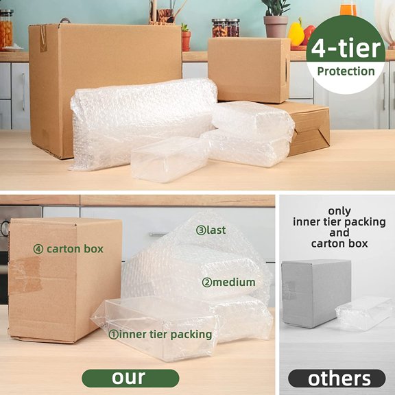 PYAN-Clear Drawer Organizers, 12 x 3 x 2, Set of 3, Drawer Organizer Trays for Desk, Plastic Storage Bins for Bathroom, Makeup, Utensils, Stackable