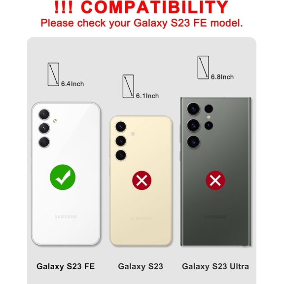 PYAN-Compatible with MagSafe Checkered Phone Case for Samsung Galaxy S23 FE, Cute Aesthetic Checkerboard Magnetic Soft TPU and Hard PC Protective Phone Cover for Women Girls - Beige Checkered