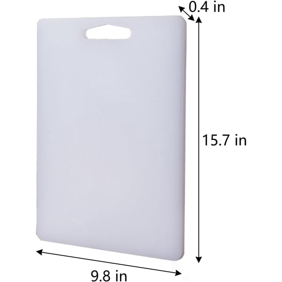 PYAN-Cutting Board 15.79.80.4Premium Plastic Chopping Board for Cutting Meat Vegetables Fruits for Home Kitchen and Commercial Restaurant Use