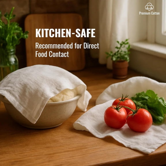 PYAN-Dish Cloths Cotton| Kitchen Wash Cloth | Shop Towels Absorbent and Lint Free Flour Sack| Dishcloths for Kitchen Washing Dishes| Thick Absorbent Quick Dry Dish Rags | 12 Pack 13"x13" White