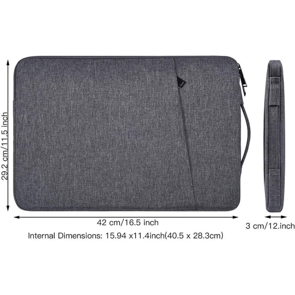 PYAN-Drawing Carrying Tablet Sleeve Case for Xp-Pen Artist12 / Artist 13.3 Pro 13.3 Inch,VEIKK A15, Compatible with Wacom Cintiq 13HD Bag(Space Grey)