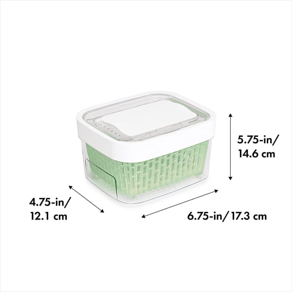 PYAN-, Good Grips Storage Container, White, 1.6 Quart