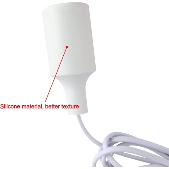 PYAN-Plug in Hanging Light Kit, Retro Hanging Lights with Plug in Cord, E26 E27 Industrial Pendant Light Fixture, 9.8 FT Cord with On/Off Switch Hanging Lamp for Living Room Bedroom 2 Pack (White)