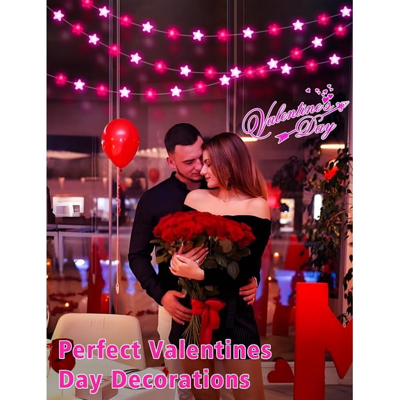 PYAN-Smart Star Fairy Lights Plug in, 33Ft 16 Million Color Changing String Lights RGB Built in Chip APP & Remote Control DIY Music Sync Twinkle Light for Bedroom Christmas Decoration Christmas Gift