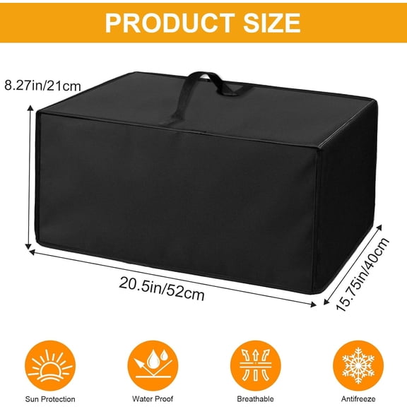 PYAN-Toaster Oven Air Fryer Cover, 20.5"*15.75"*8.27", Heat-Resistant Waterproof Dust-proof Kitchen Appliance Covers Compatible with Ninja Foodi SP101 SP201 SP301