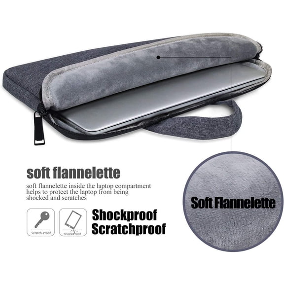 PYAN-Wacom Portable Drawing Tablet Case & Carrying Bag Compatible with Huion KAMVAS 13, Xp-Pen Artist 12 & More - Black