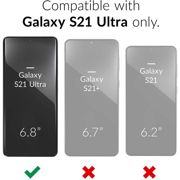 PYAN-for Galaxy S21 Ultra Case, Shockproof Protection Dual Layer Case for Samsung Galaxy S21 Ultra 5G (6.8 inch) - Aqua